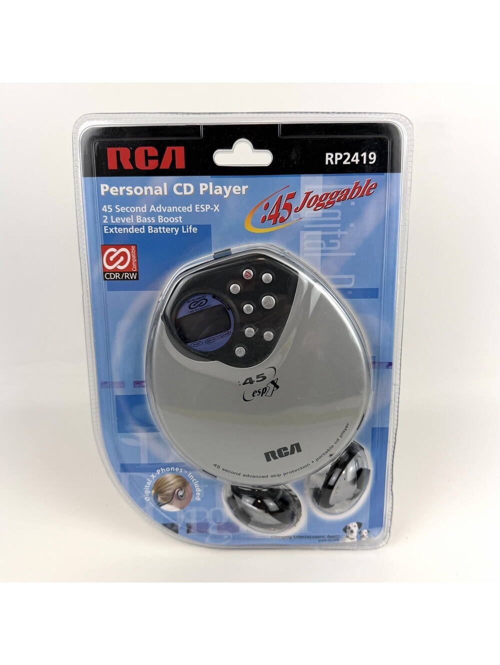 RCA RP2419 Personal CD Player Brand New / Factory Sealed